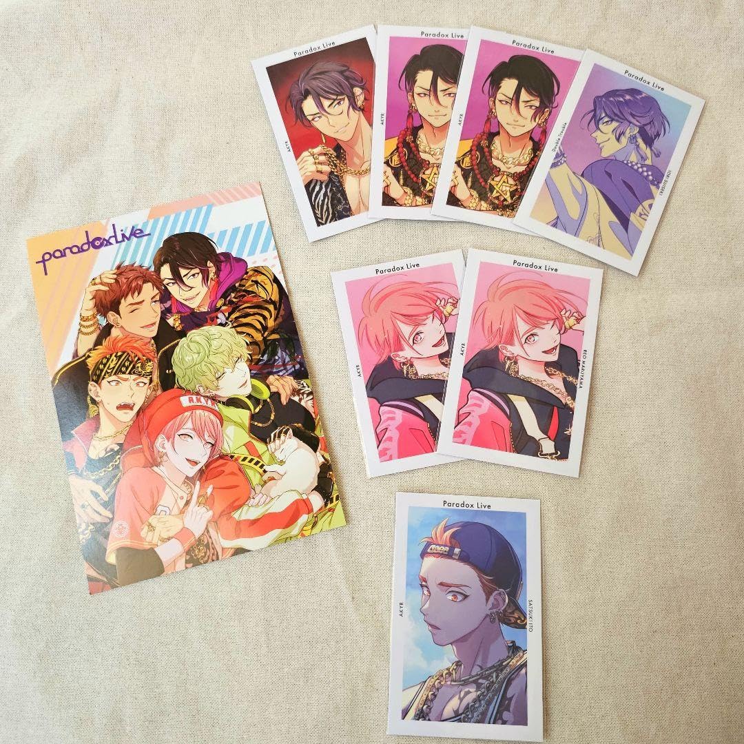 paradox live パラライ 悪漢奴等 ポストカード